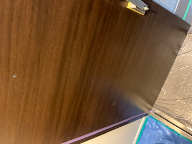 玄関扉凹み補修(SD) Before