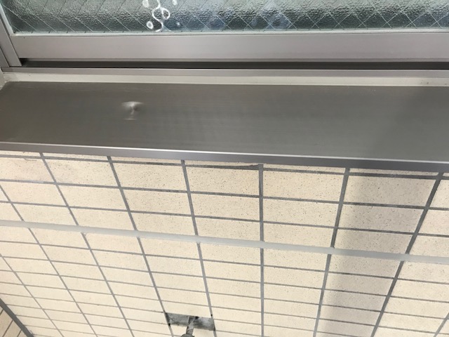 水切凹み補修 Before